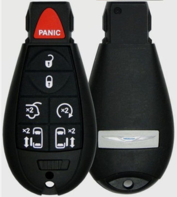 KEY CUT SERVICE + Chrysler Town & Country 2008 - 2017  7 Buttons IYZ-C01C A+++
