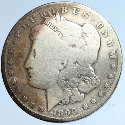 1890 O UNITED STATES of America EAGLE Old SILVER Morgan US