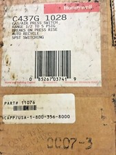 Honeywell,C437G 1028,Gas/Air Pressure Switch
