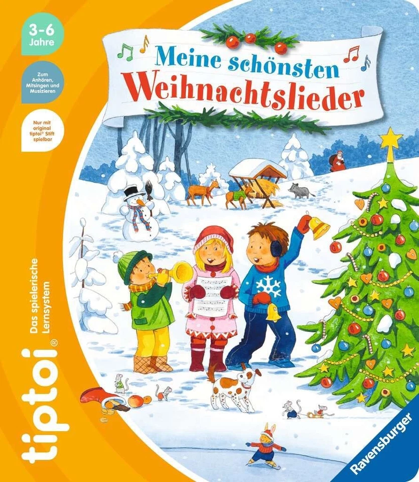 RAVENSBURGER tiptoi® Buch - Meine schönsten Weihnachtslieder - NEU - Bild 2 von 4