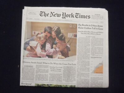 2023 NOVEMBER 26 NEW YORK TIMES-BOMBS IN URBAN AREAS RAISE CHILDREN TOLL IN GAZA