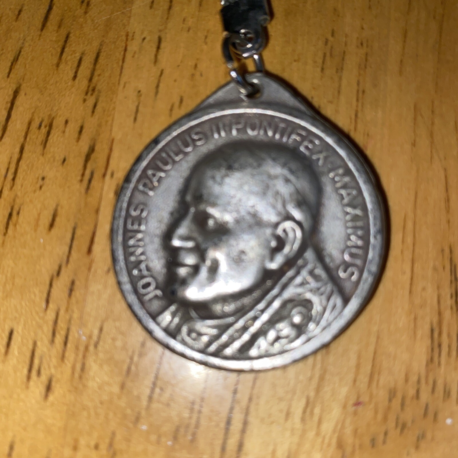 Vintage Catholic Pope John Paul II Silver Tone Medal, Italy | eBay
