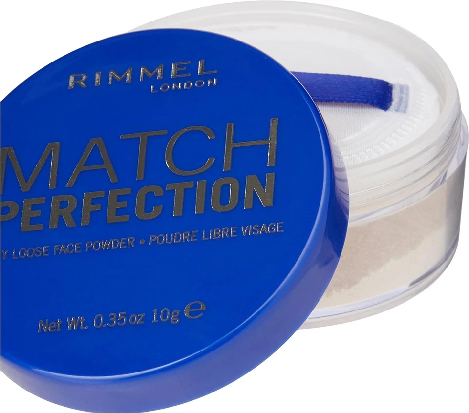 Rimmel Match Perfection Loose Face Powder Transparent Lightweight Silky - Image 2 of 2