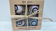 Ginger Lily Farms Botanicals Therapy Fizz Bombs Gift Set Lavender Rose