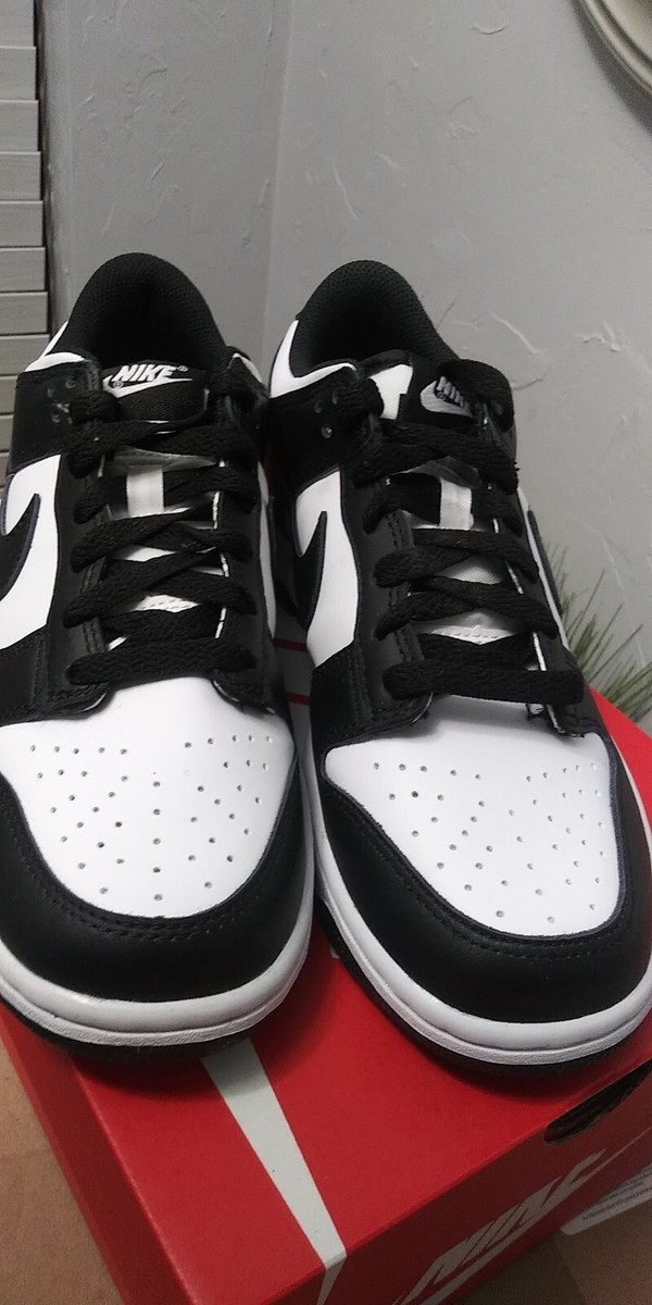 Nike Dunk Low 8.5 ブラック/ホワイト Nike Dunk Low White Black Panda (GS) Size 7Y | WMNS 8.5