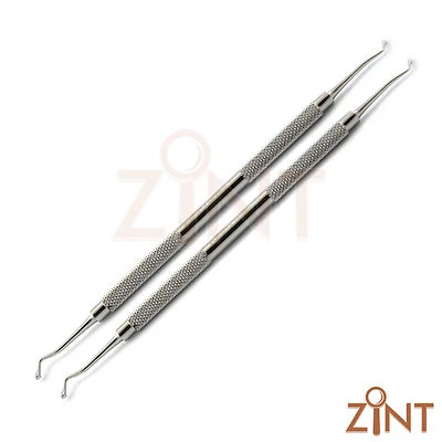 MEDENTRA UK Plastic Filling Amalgam Pluggers Westcott Burnisher Double Ended Composite Tools