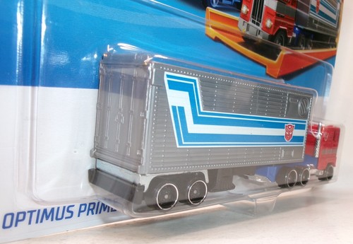 2024 HOT WHEELS 1:64 HW TRACK FLEET TRANSFORMERS RED OPTIMUS PRIME - Picture 7 of 13