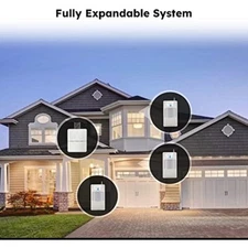 Wireless Motion Infrared Driveway Alarm sensor Garage Alert Secure/System patrol