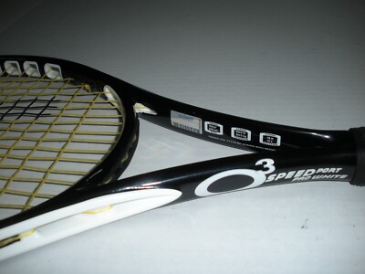 NOS Racchetta Da Tennis Prince O3 Speedport Tour 4 1/4 + Inserti Extra