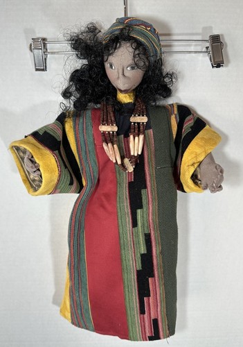 Handmade African Doll Artist Made Soft Sculpture Cultural Hanging Decor 20" NICE - Picture 8 of 14