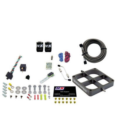 63980-00 Nitrous Express Single Entry Crossbar 8500 Flange Manifolds - No Bottle