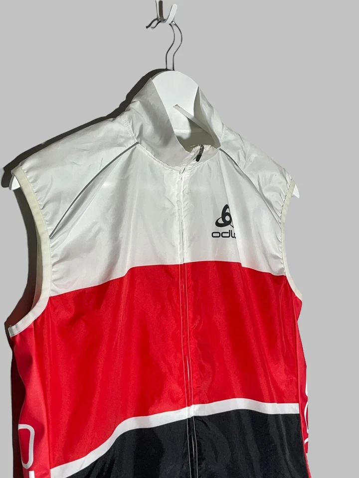 Odlo Men’s Bicycle Polyester Full Zip Vest Size L - Image 3 of 4