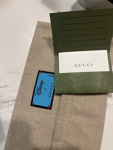 New Auth Gucci X Disney Ace Men Sneakers Interlocking G Blue & Orange 7 40 $795 - Picture 10 of 12