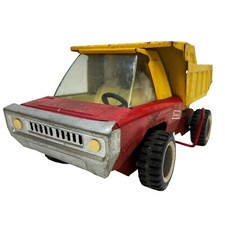 Vintage 1960's Buddy L Dump Truck Pressed Steel