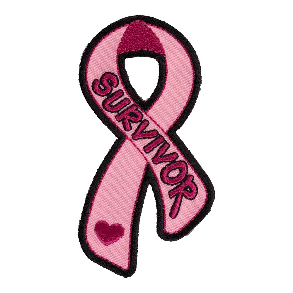 Breast Cancer Survivor Ribbon Patch, Cancer Ribbon Patches eBay