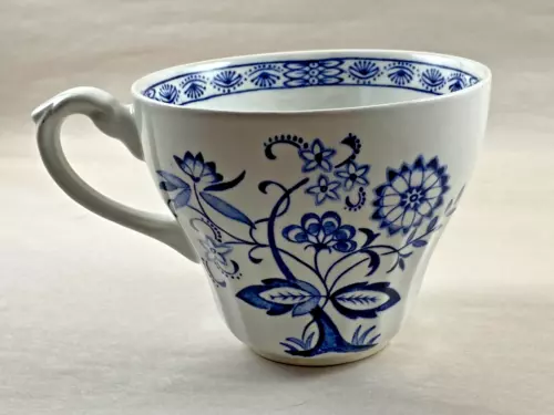 8 J & G Meakin Blue Nordic Cups/Mugs Set Vintage Coffee Tea England