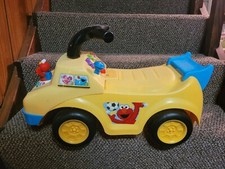 Sesame Street Elmo School Bus Ride On