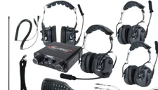 NAVATLAS Intercom/Radio Kit for 4 Seater W/ CAR TO CAR TALK, OVER HEAD HEADSET