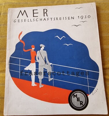 1930 Weitere Sozialreisen Mitteleuropäisches Reisebüro G.M.B.H. prospekt