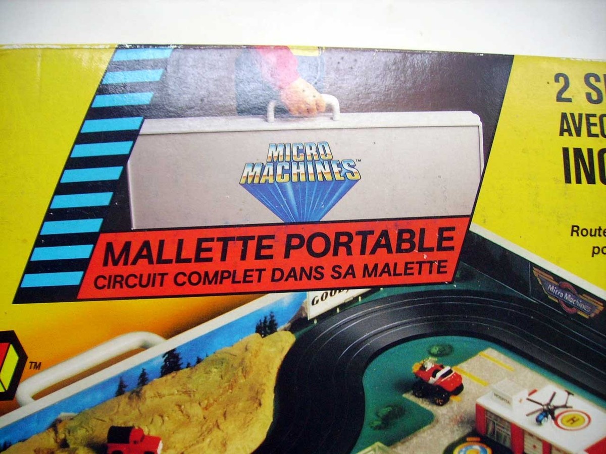 A collection of original vintage 1980's Galoob made ' Micro Machines