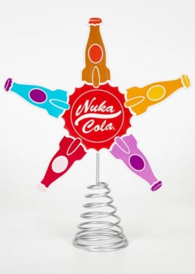 Fallout 4 76 New Vegas Nuka Cola Bottle Fizz-tive Tree Christmas Holiday Topper
