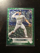 2022 Topps Update Base Green Foilboard #US217 Kevin Smith /499 Athletics PWE