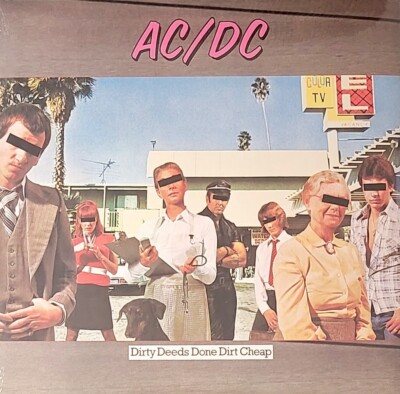 AC/DC-DIRTY DEEDS DONE DIRT CHEAP - VINYL LP  '' NEW, SEALED ''