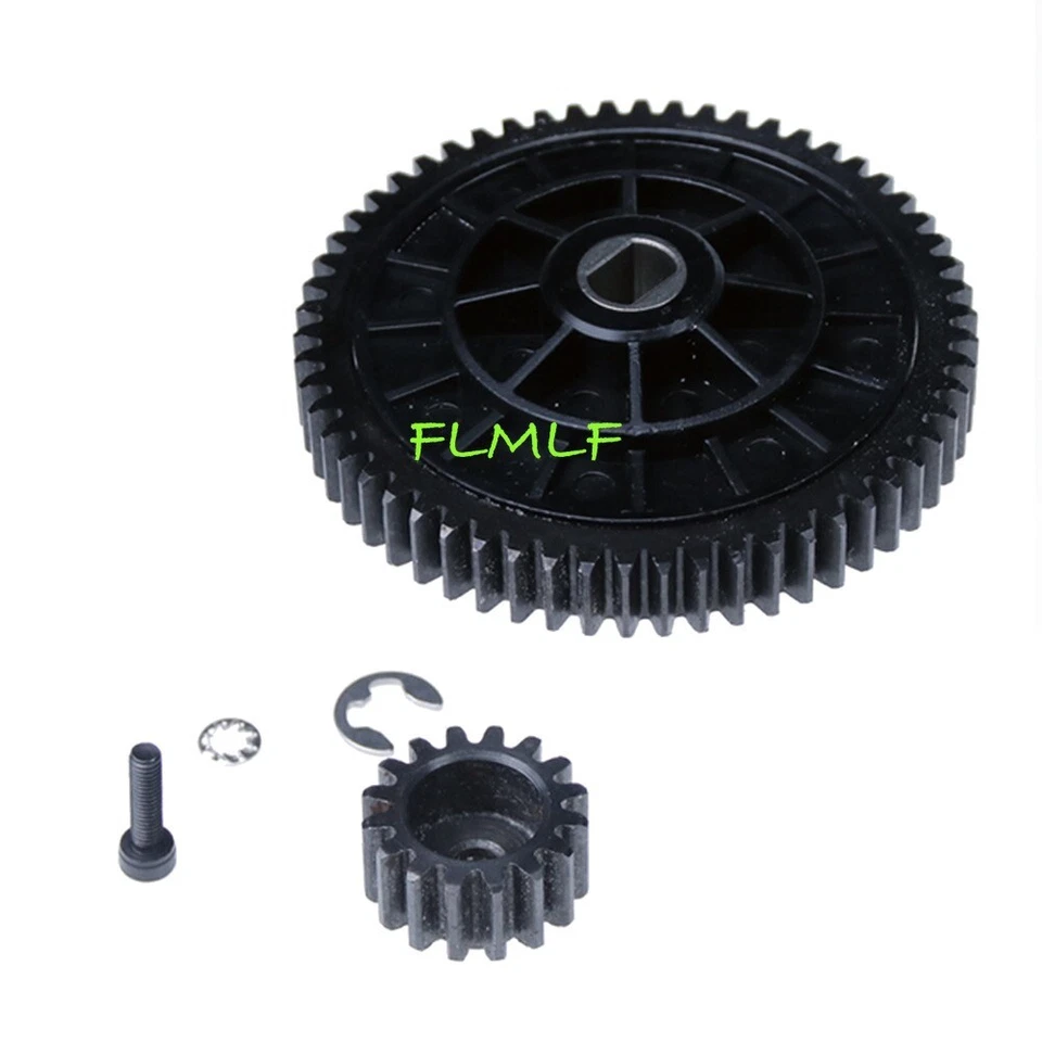 58T 16T High Speed Racing Spur Gear in US for 1/5 RC HPI Rovan Baja 5B SS 5T 5SC - Image 2 of 4