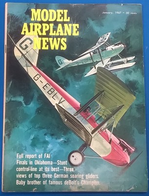 MODEL  AIRPLANE NEWS Magazine January 1967