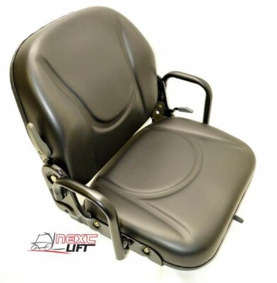 NEW DOOSAN DAEWOO VINYL FORKLIFT ADJUSTABLE FOLDING FLIP SEAT A152098
