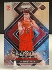 2021-22 Panini Prizm Alperen Sengun Emergent #28 RC