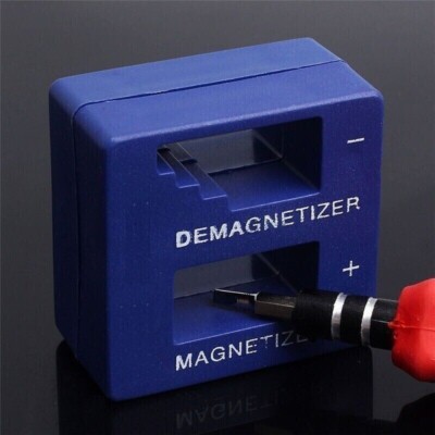Magnetizer & Demagnetizer Tool 2-Pack Handle / Bit Holder - 1/4