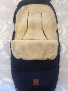 sheepskin pram footmuff
