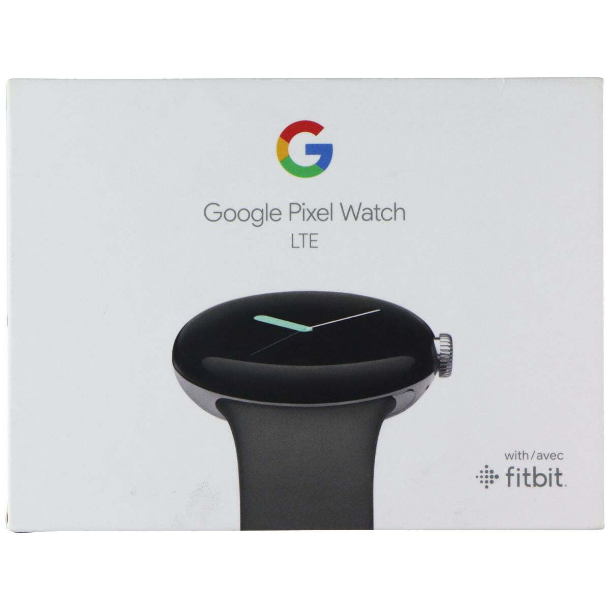 Google Pixel Watch (1st Gen) GWT9R (LTE + Wi-Fi). Silver Case with