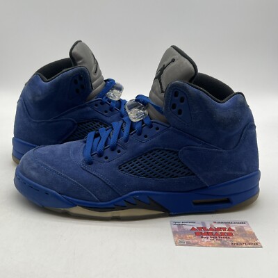 jordan 5 blue suede size 11