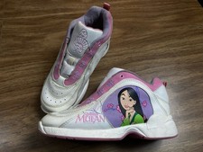 Vtg Disney Princess Mulan Children s Girl s Shoes Size 3 Worn Used 90s Rare Y2k