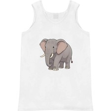 'Grey Elephant' Adult Vest / Tank Top AV059878