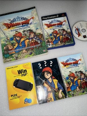 Dragon Quest viii 8 Die Reise des verwunschenen Königs Spiel + Strategieanleitung PS2 Gc