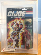 AFA 85 1987 G.I. Joe Assault Trooper Crazylegs Series 6 34 Back Amazing Subs