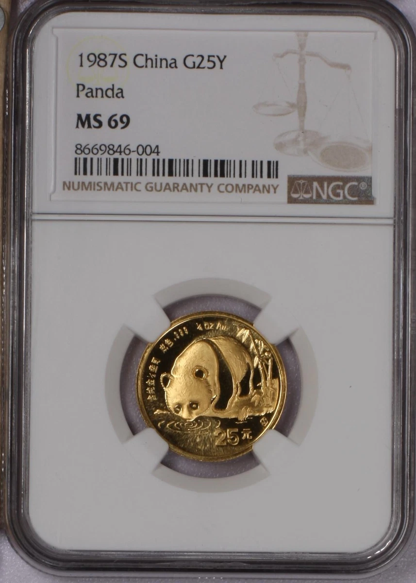 1987 中国熊猫金币| eBay