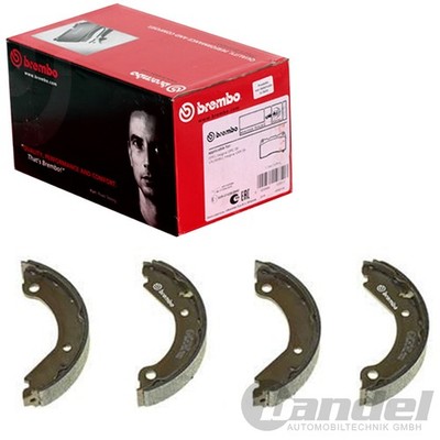 BREMBO HANDBREMSBACKEN SATZ FESTSTELLBREMSE passend für VOLVO 240 260 740 760