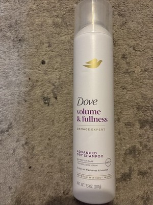 Dove Advanced Dry Shampoo Volume & Fullness Refresh & Revive Flat 7.3 OZ (207g)