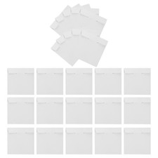 Lightweight Reusable White Paper Cd Sleeves Protective Storage for Discs