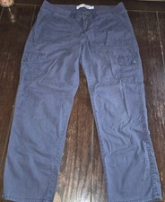 Women's Sonoma Blue Sz 10 Cropped Pants Super Cute 