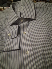 NWT BROOKS BROTHERS REGENT DRESS SHIRT ALL NON IRON COTTON POCKET 16.5 33