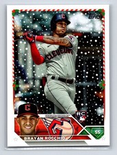 2023 Topps Holiday - Brayan Rocchio #H63 (RC)