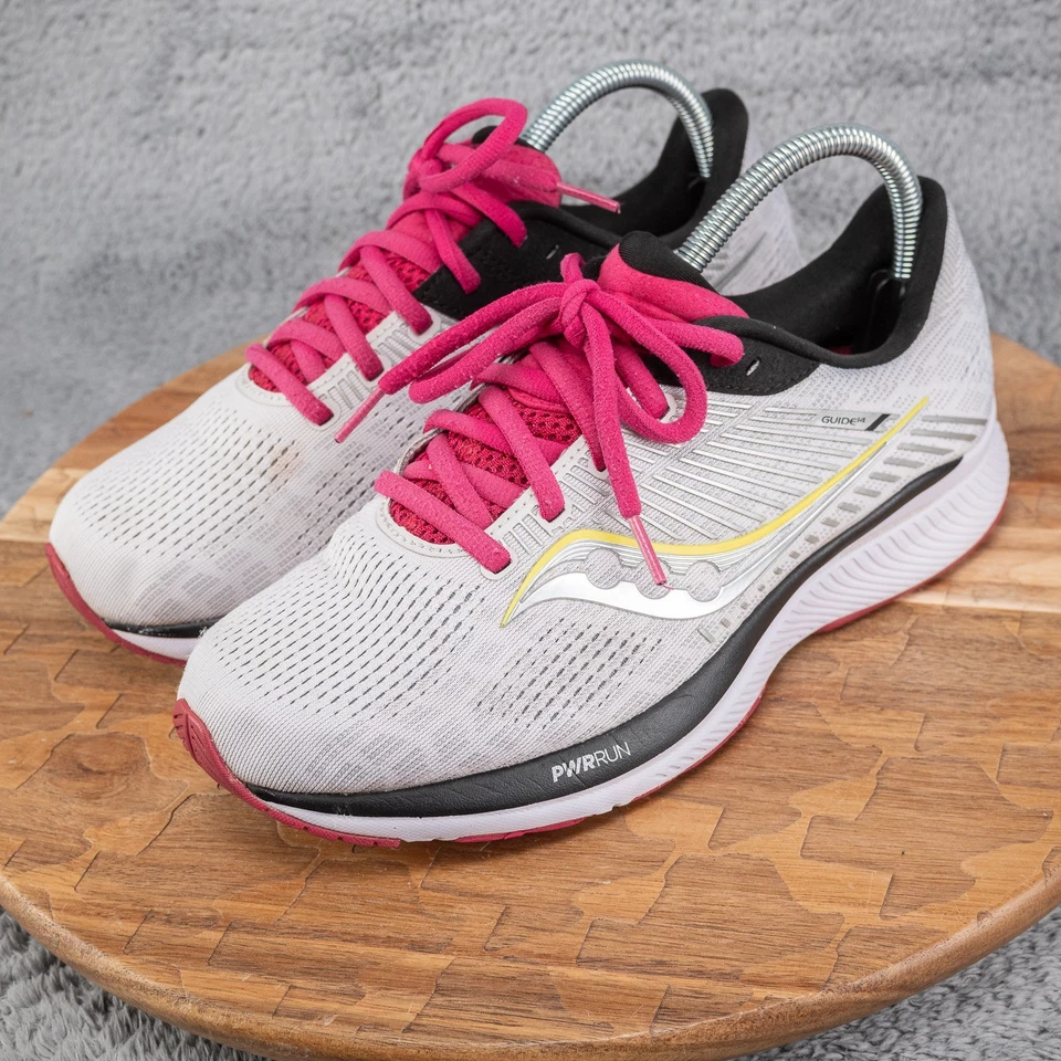 Saucony Guide 14 Women's Running Walking Shoes Gray Athletics Sneakers Size 8.5 - Image 4 of 4