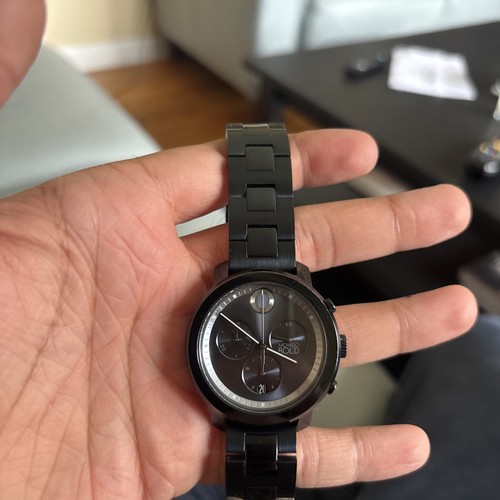 Movado Bold Verso Men's Blue Ion Chronograph