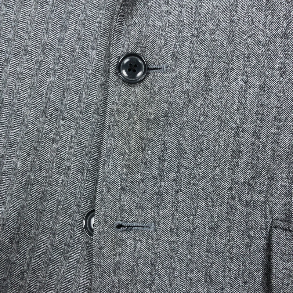 Banana Republic 38R 31x32 Slim Fit Wool Marzotto Men Jacket Pants Suit Peak - Image 4 of 4