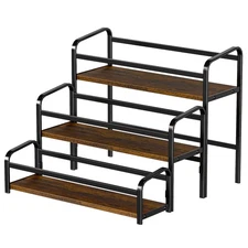 Coffee Syrup Rack Organizer, Wine Racks, Spice Racks, 3-Tier (Magnetic Connec...